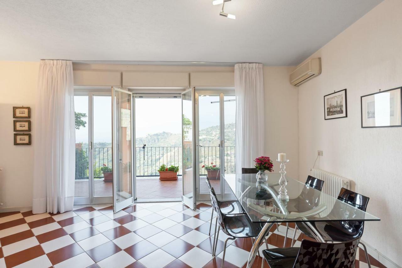 Taormina Apartment With Panoramic View Dış mekan fotoğraf