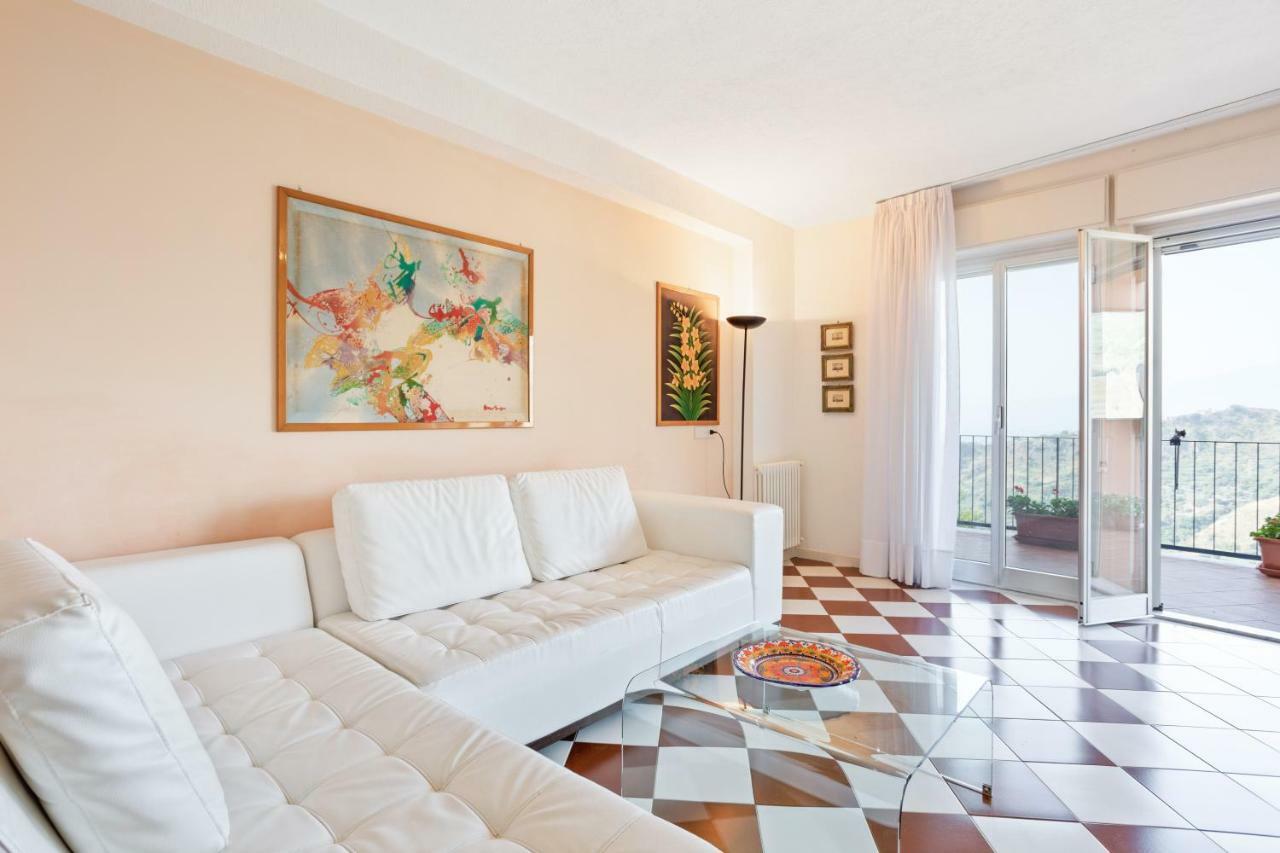 Taormina Apartment With Panoramic View Dış mekan fotoğraf